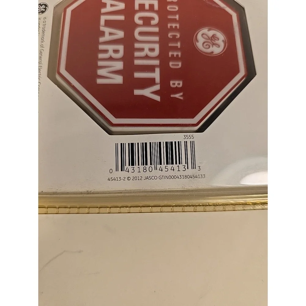 GE PERSONAL SECURITY GLASS‎ VIBRATION ALARM MODEL 45413 NEW WITH BATTERIES